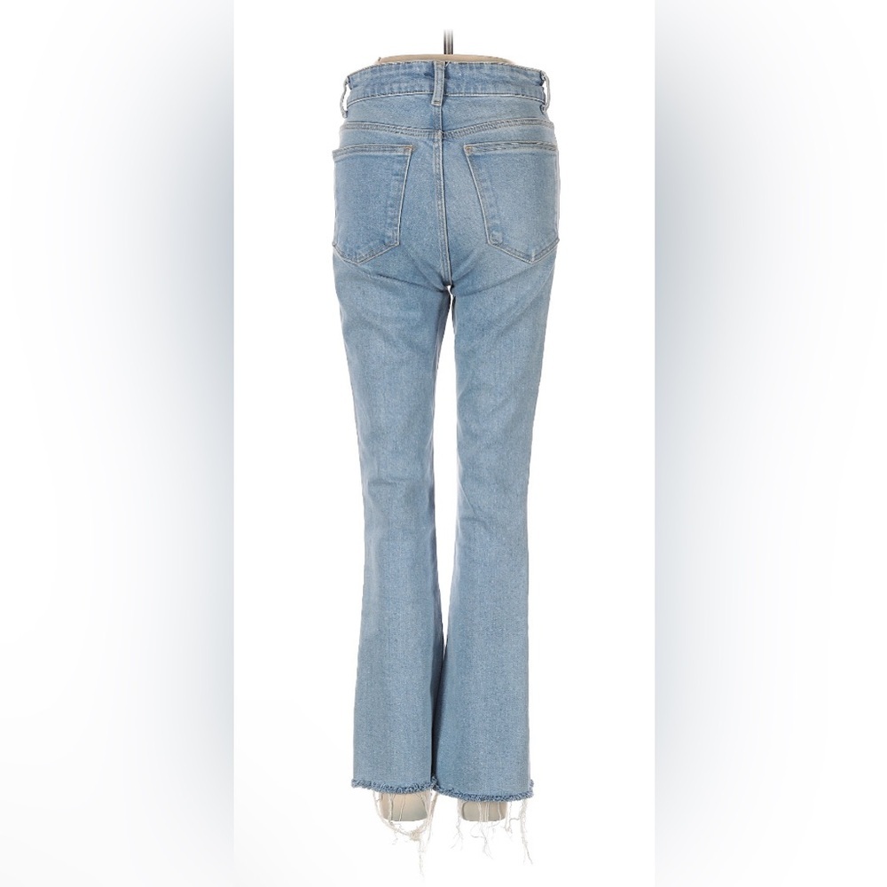 Zara Light Blue Flare Jeans - Picture 2 of 4